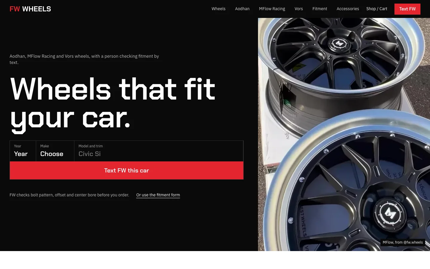 The FW Wheels redesign